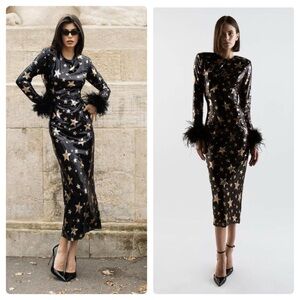 The New Arrivals By Ilkyaz Ozel Veronique Sequin Dress